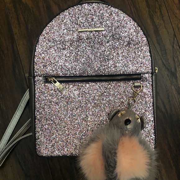 aldo backpack glitter